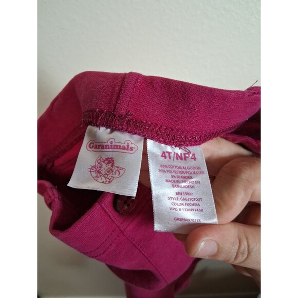 Garanimals Pants Comfy Casual Play Pink Girls Size 4T - Picture 5 of 5